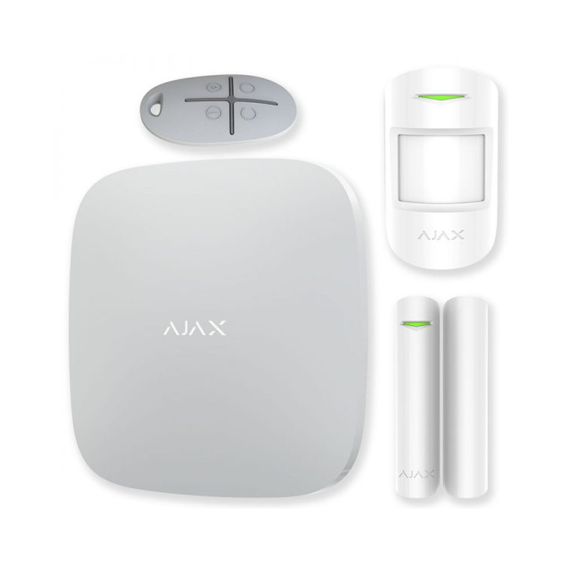Ajax Hub Kit 2 TH белый комплект (Hub-1шт, MotionProtect-1шт, DoorProtect-1шт, SpaceControl-1шт)