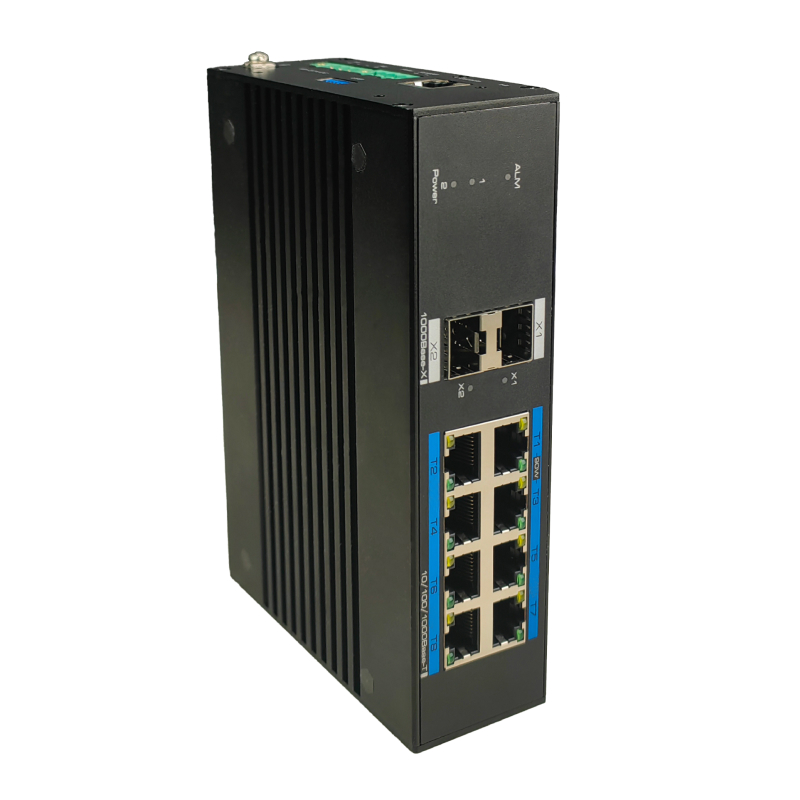 UTEPO UTP7310S-PSB Промышленный 8-портовый управляемый коммутатор Hi-PoE