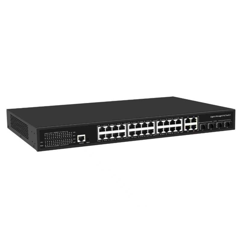 UTEPO RDS-2404C-L2 Коммутатор 24-портовый управляемый PoE