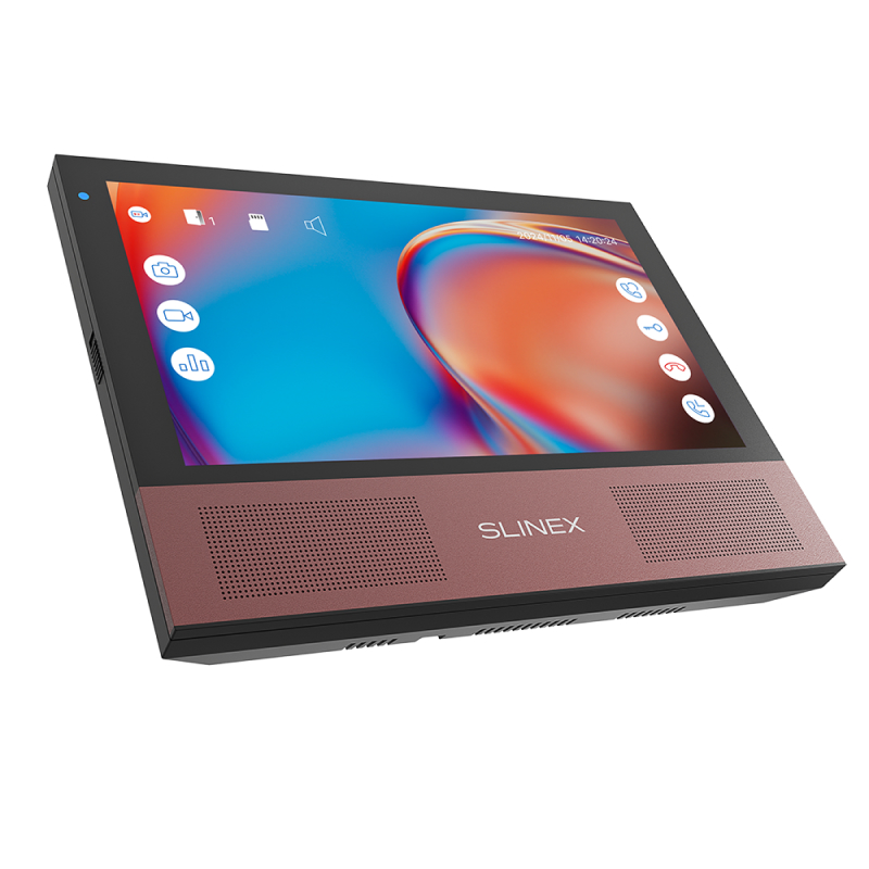 Slinex Sonik-7 Cloud цвет черный. 7" AHD Видеодомофон с переадресацией входящего вызова