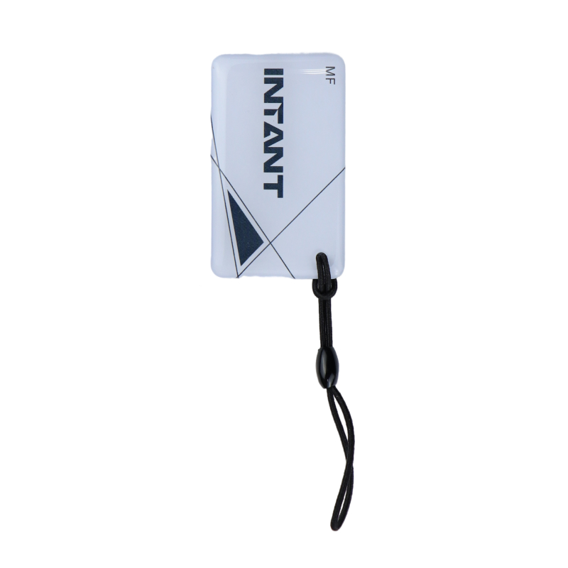 TD-KEYFOB012-MF RFID-брелок из эпоксидной смолы, водонепроницаемый (INT/темный/ белый) Mifare