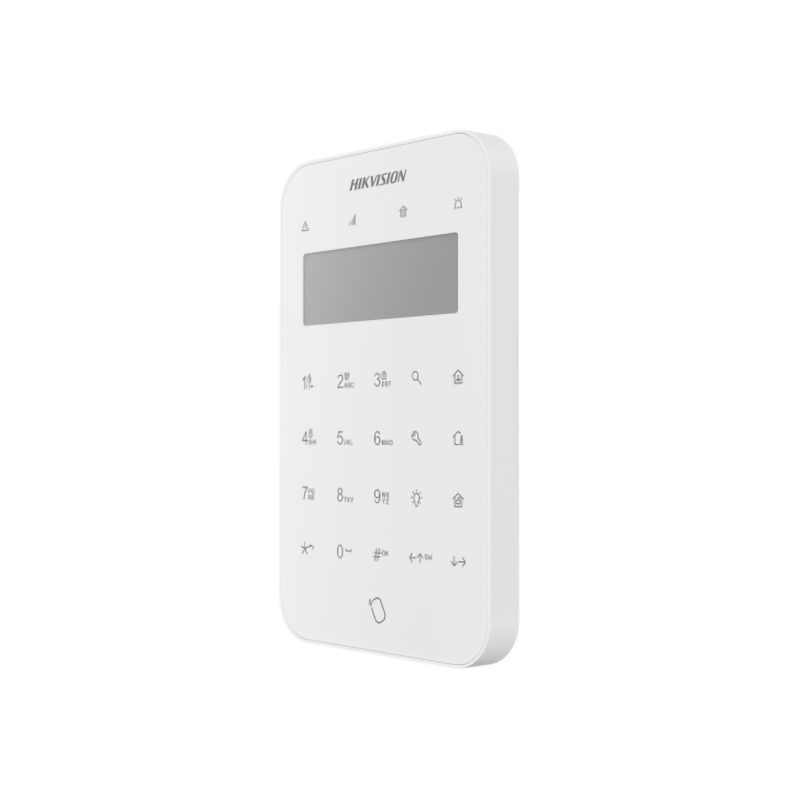 Hikvision DS-PK1-LT-WE Клавиатура с LCD-экраном и двусторонней беспроводной связью (AX PRO)