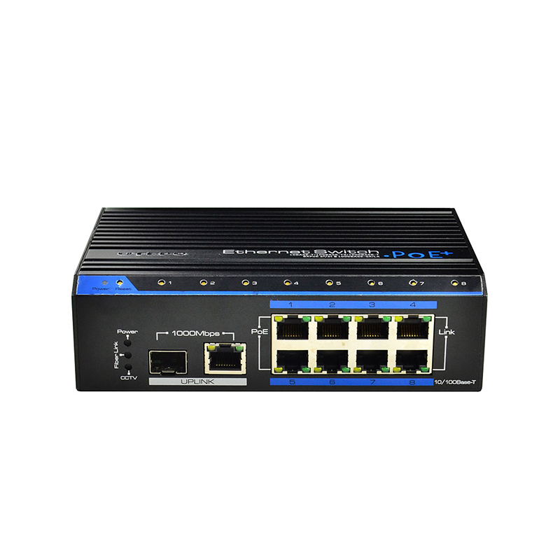 UTEPO UTP7208E-POE-A1 Промышленный 8-портовый неуправляемый коммутатор PoE