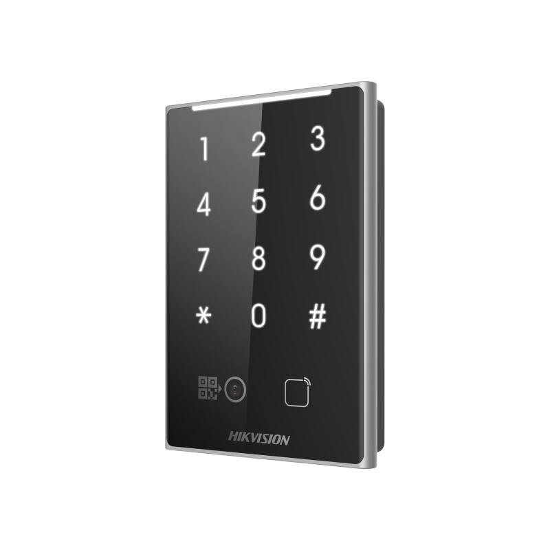 Hikvision DS-K1109DKB-QR Считыватель Desfire, Mifare 1, Felica карт с поддержкой Bluetooth, QR-код