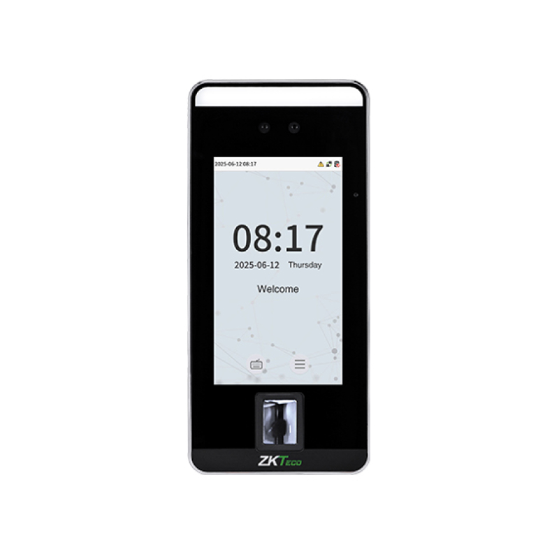 ZKTeco SpeedFace-V5L[MF] Биометрический терминал распознавания лиц и отпечатков пальцев