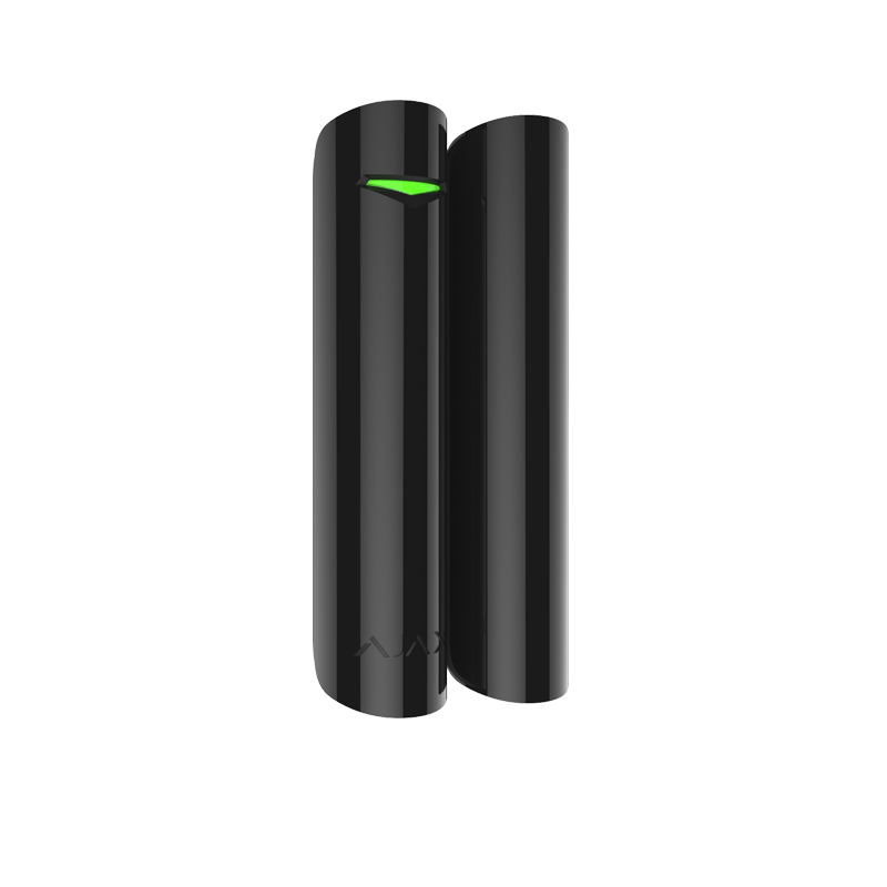 Ajax DoorProtect Plus черный Магнитный датчик открытия с сенсором удара и наклона