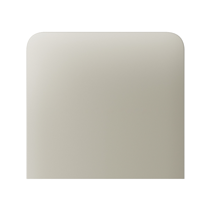 Ajax SideButton Vertical (1-gang) ivory Боковая кнопка для одноклавишного выключателя