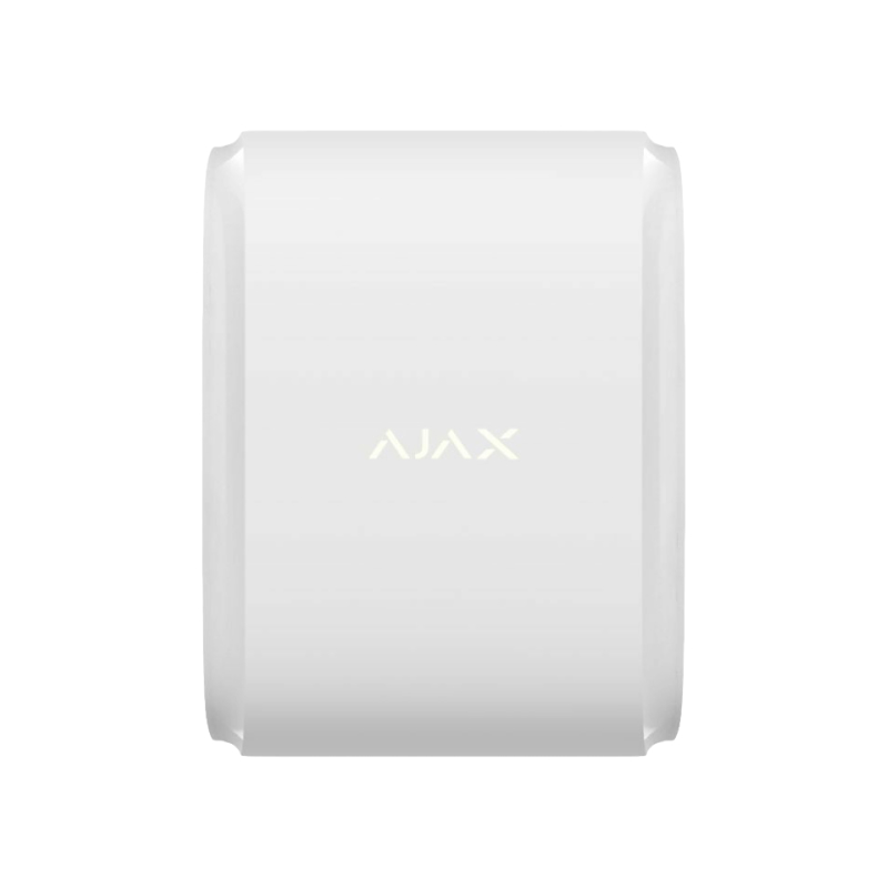 Ajax DualCurtain Outdoor белый Двунаправленный уличный датчик движения штора