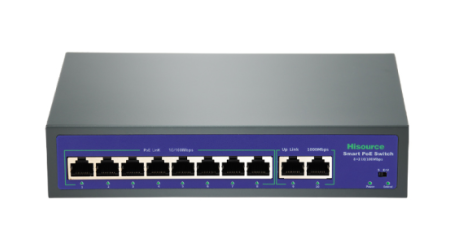 Коммутатор Hi-F0820GBL-A  8PoE, 2 Uplink 1000Gb 