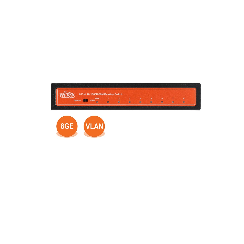 Коммутатор WI-SG108 8xGigabit