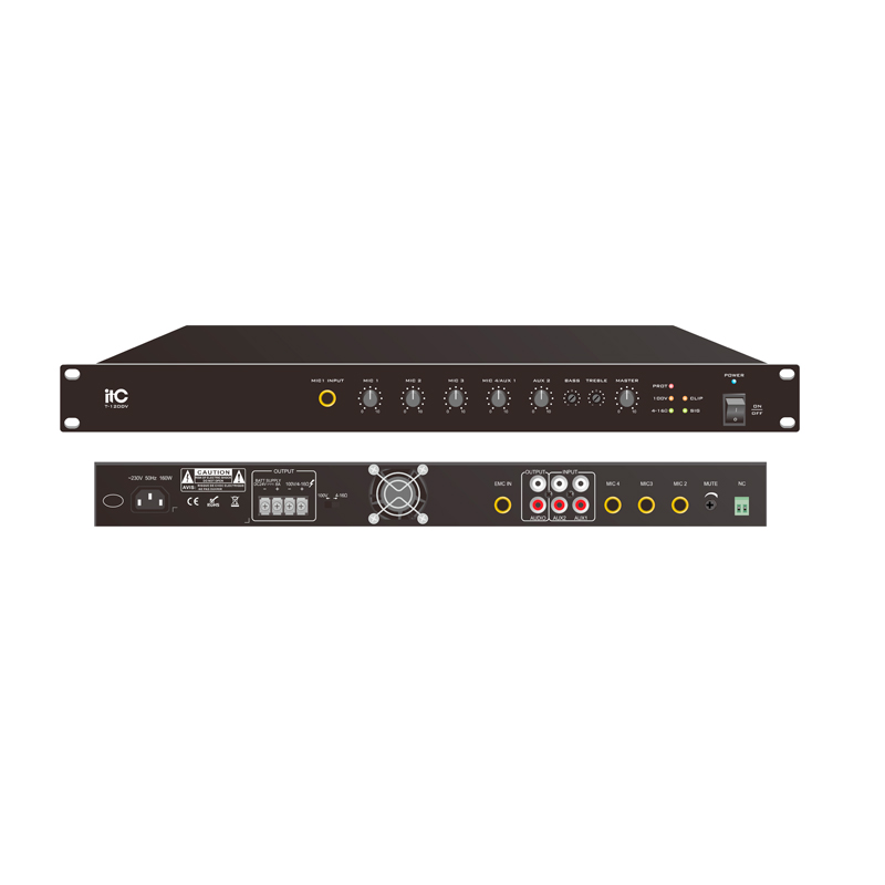 ITC T-120D Микширующий усилитель 120Вт