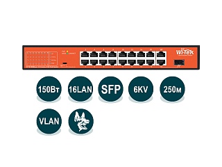 Коммутатор WI-PS518GH  Wi-Tek