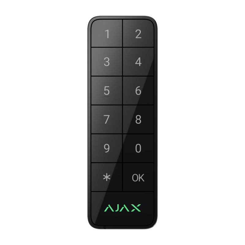 Ajax Fibra Superior KeyPad Outdoor черный Проводная сенсорная клавиатура