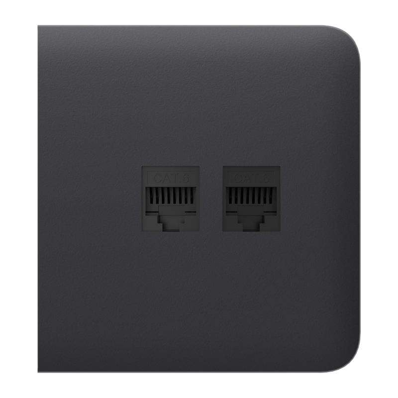 Ajax SideCover (LAN) graphite Фронтальная панель