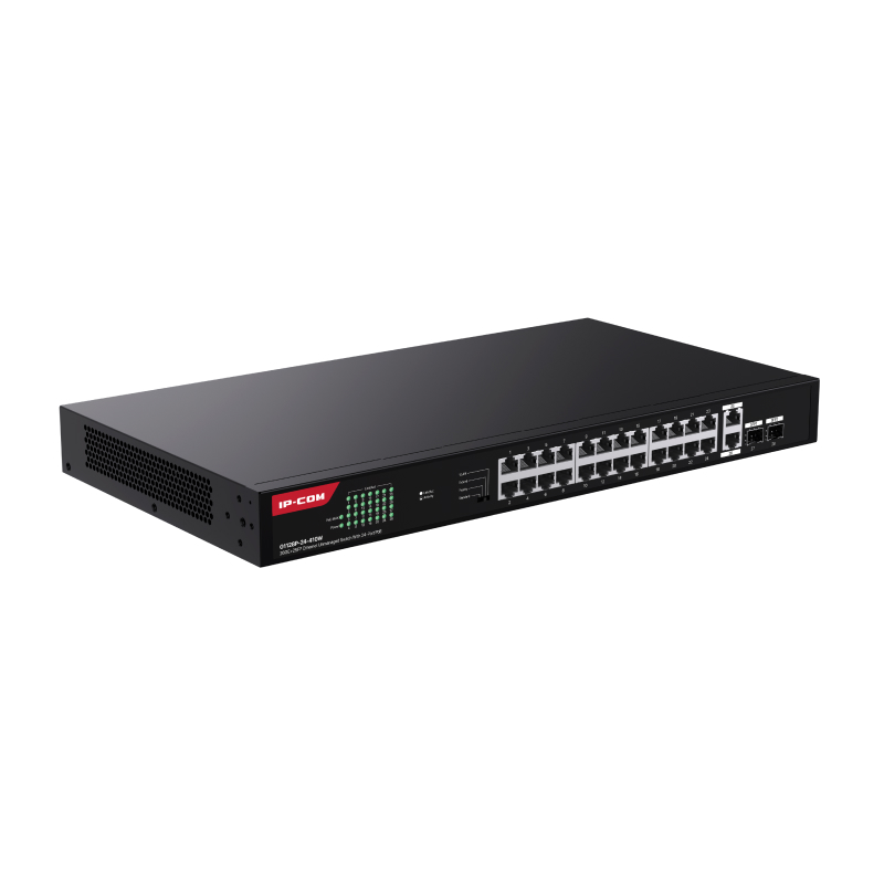 IP-Com G1128P-24-410W Коммутатор 24-портовый неуправляемый PoE