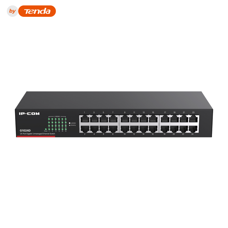 IP-Com G1024D Коммутатор 24-портовый неуправляемый Ethernet