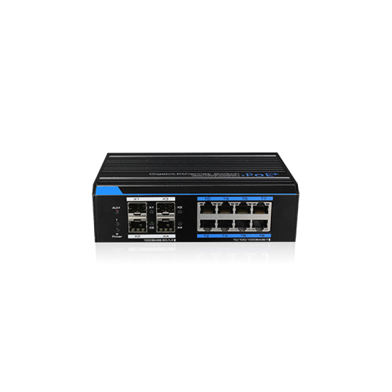 UTEPO UTP7308GE-POE Промышленный 8-портовый управляемый коммутатор Hi-PoE
