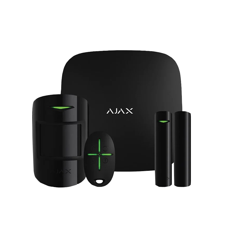 Ajax Hub Kit Cam Plus черный комплект (Hub2Plus-1шт, MotionCam-1шт, DoorProtect-1шт, SpaceControl-1шт)