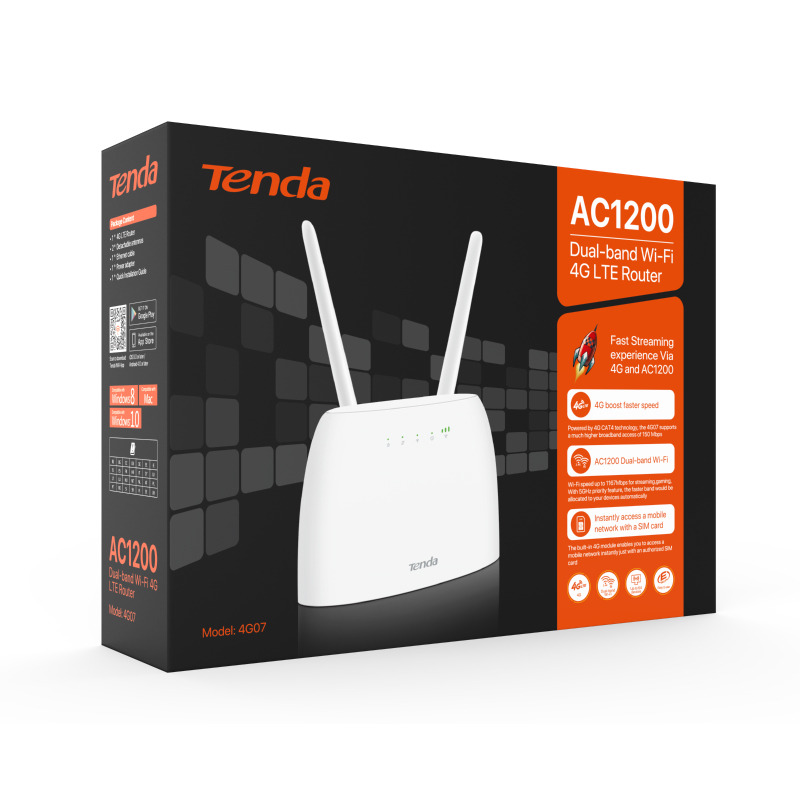 Tenda 4G07 LTE Wi-Fi роутер