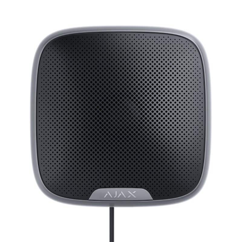 Ajax Fibra StreetSiren черный Проводная уличная сирена