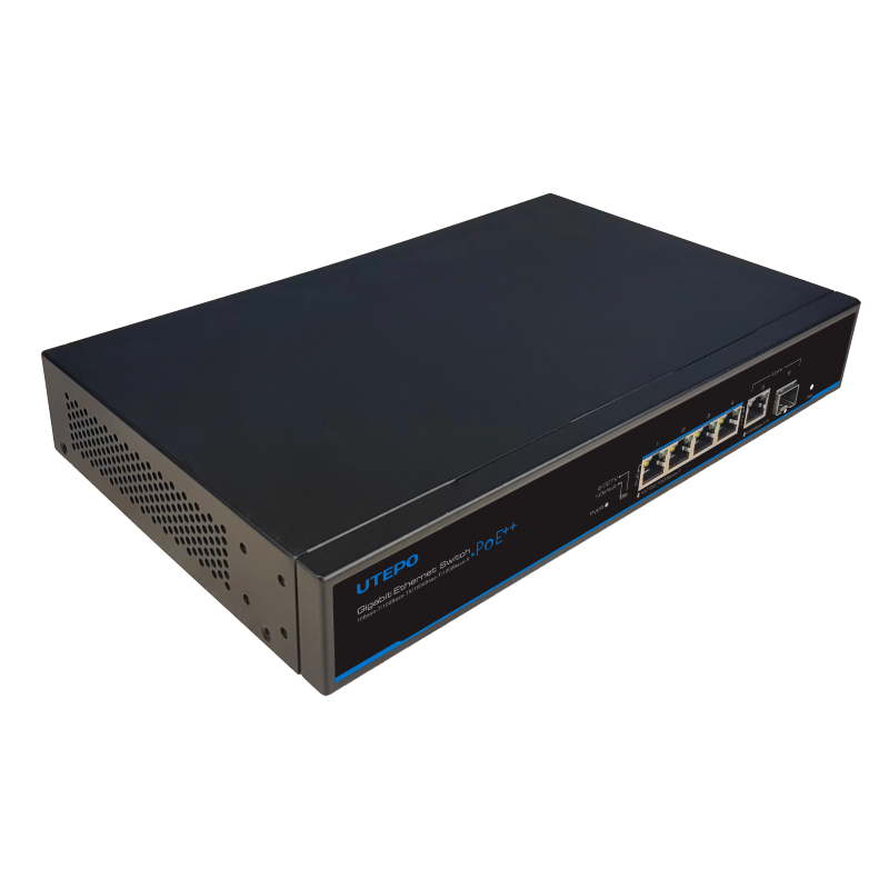 UTEPO UTP3306TS-PSD Коммутатор 4-портовый неуправляемый Hi-PoE