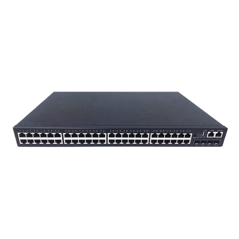 UTEPO UTP5652S-PSB-L3 Коммутатор c 48 портами гигабитный Ethernet PoE+ и 4-портовый управляемый коммутатор Ethernet 10G SFP+ L3