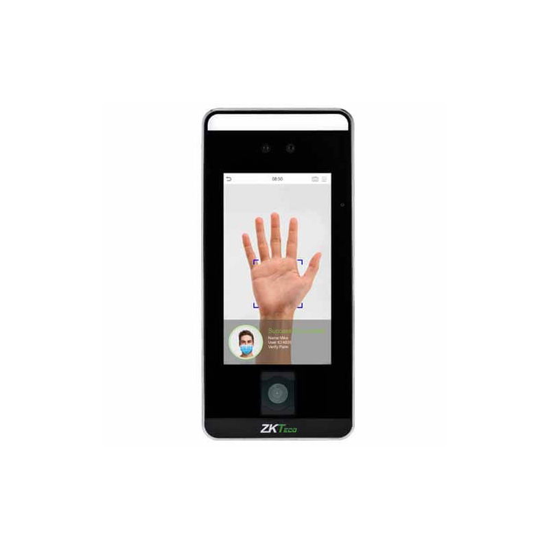 ZKTeco SpeedFace-V5L[QR][EM] ID Биометрический терминал распознавания лиц и ладоней, считывание QR