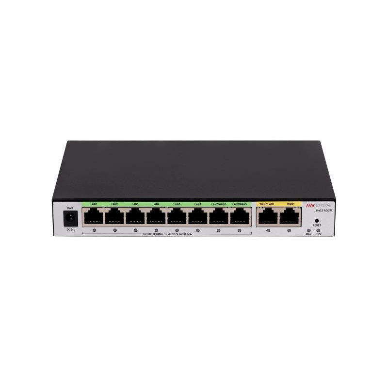Hikvision DS-3WG210GP-SI Маршрутизатор для точек доступа Wi-Fi на 10 портов