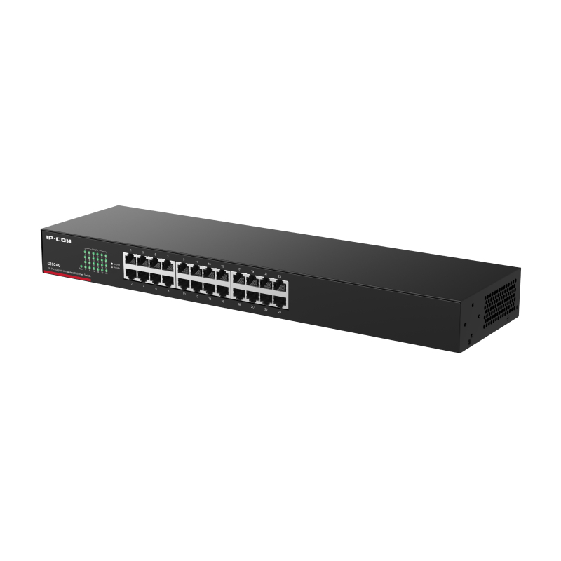 IP-Com G1024G Коммутатор 24-портовый неуправляемый Ethernet (стоечный формат 19`)