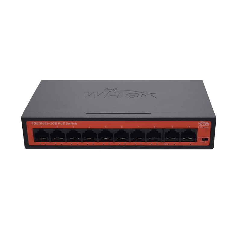 Wi-Tek WI-PS308GH Коммутатор 8-портовый неуправляемый PoE