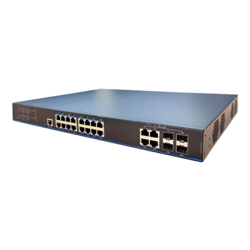 UTEPO UTP3320TS-PSB-L2 Коммутатор 16-портовый управляемый PoE