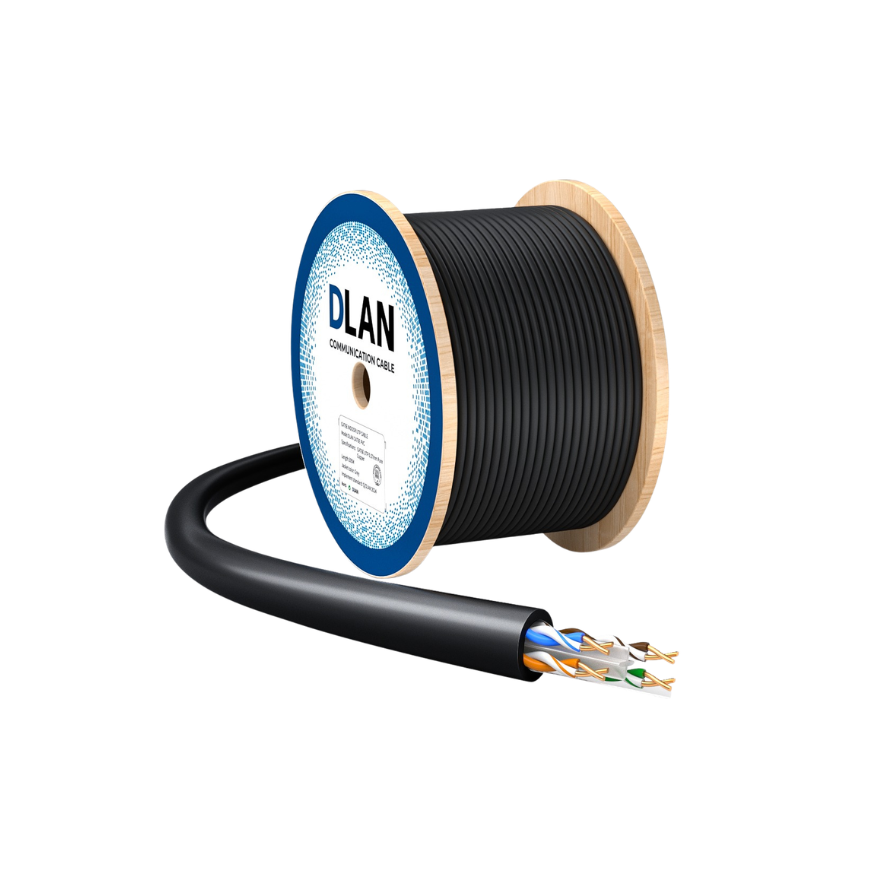 Кабель UTP Cat6 PE 4x2x0,57 уличный