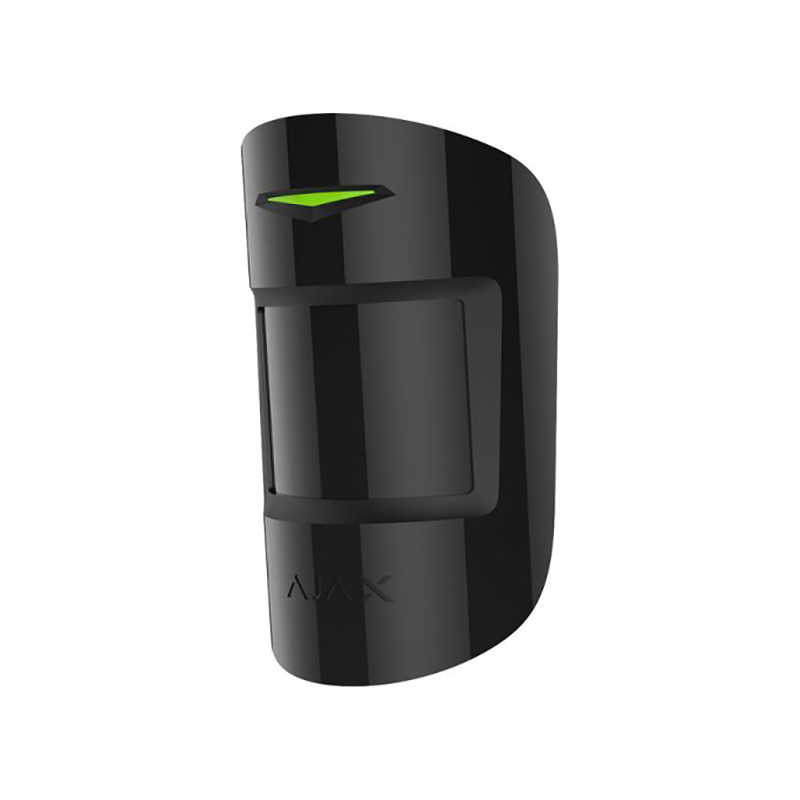 Ajax Fibra MotionProtect Plus черный Датчик движения с микроволновым сенсором и с иммунитетом к животным