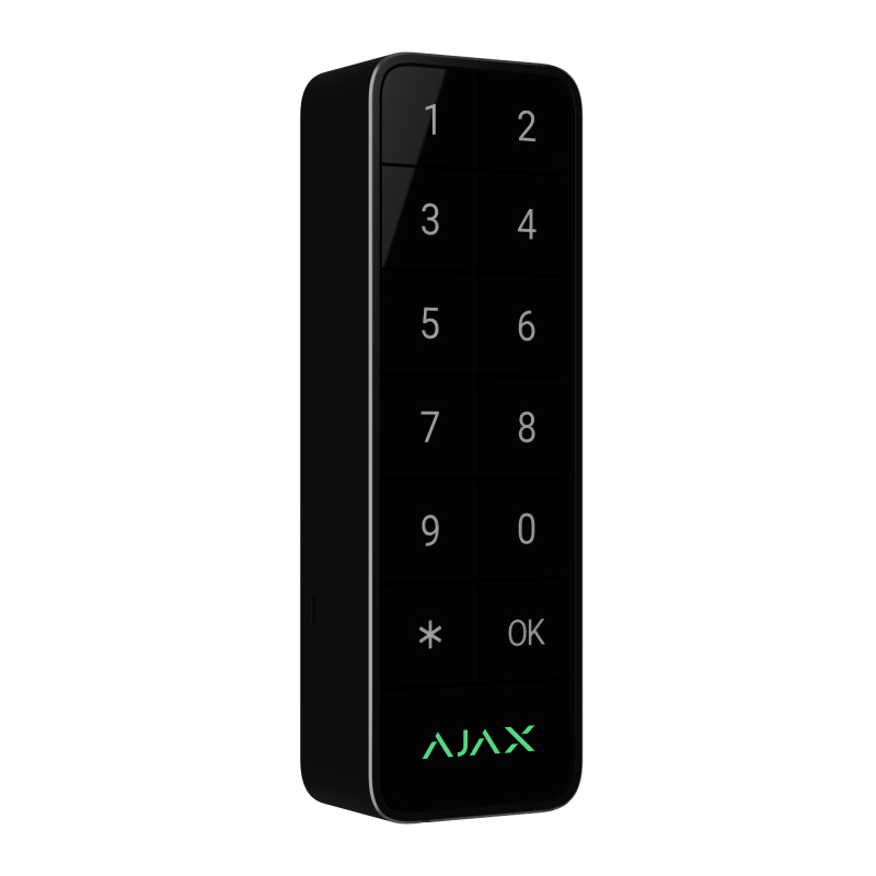 Ajax Fibra Superior KeyPad Outdoor черный Проводная сенсорная клавиатура