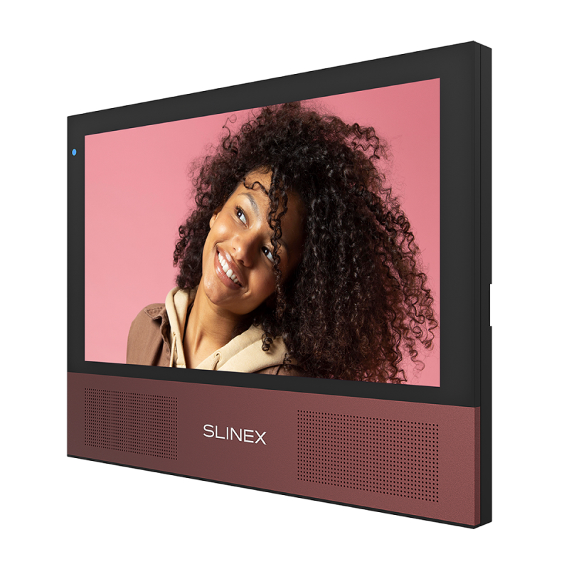 Slinex Sonik-7 Cloud цвет черный. 7" AHD Видеодомофон с переадресацией входящего вызова