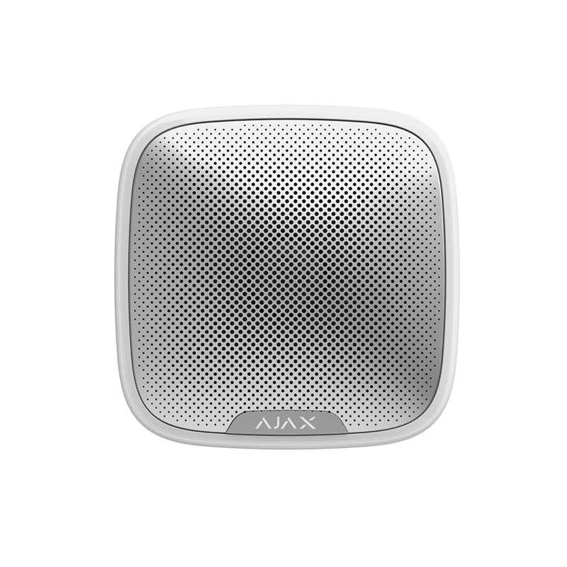 Ajax StreetSiren белый Беспроводная уличная сирена