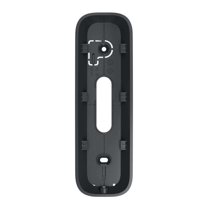 Ajax Doorbell graphite Видеозвонок со встроенным искусственным интеллектом