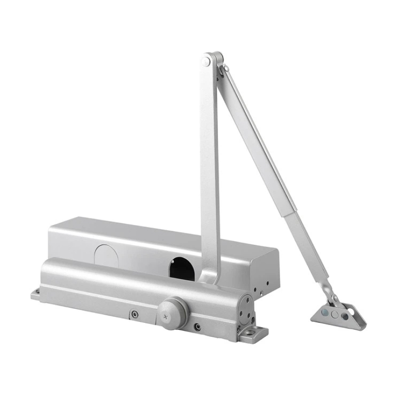HD-8000 (Silver) Доводчик со складным рычагом (20-180 кг.) морозостойкий