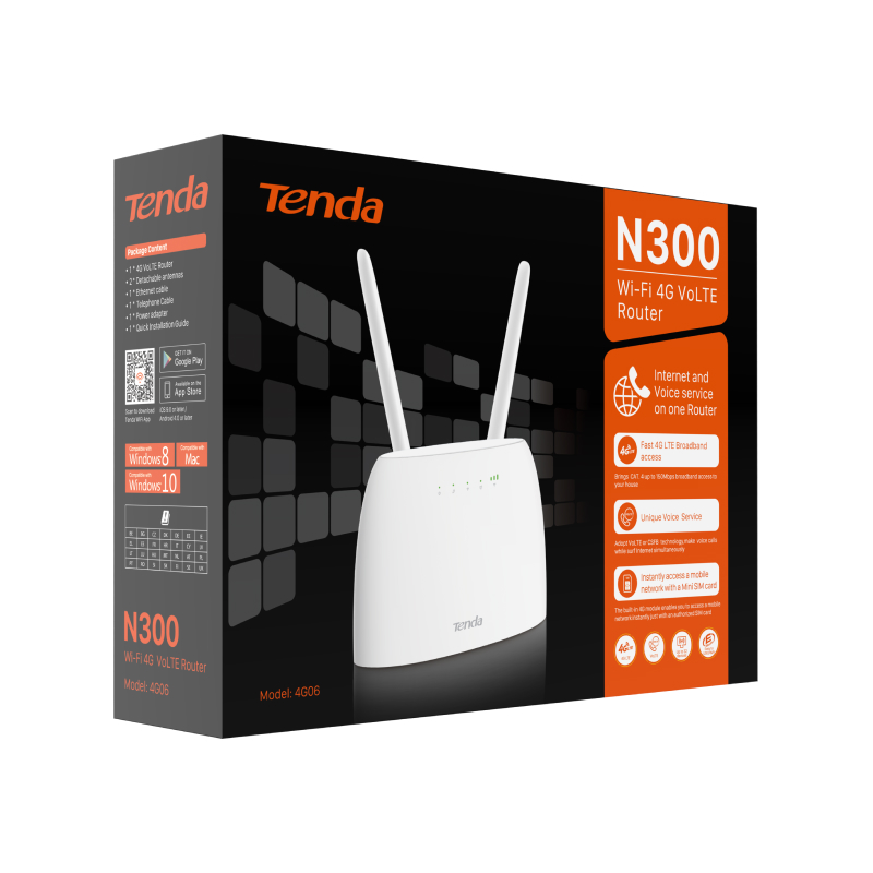 Tenda 4G06 LTE Wi-Fi роутер