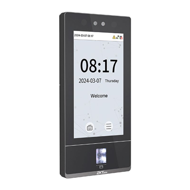 ZKTeco SenseFace 7A Биометрический терминал распознавания лиц, RFID карт (EMM), влагозащищенный