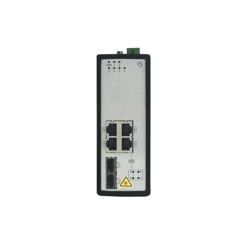 Hikvision DS-3T0506P Промышленный 4-портовый неуправляемый коммутатор PoE