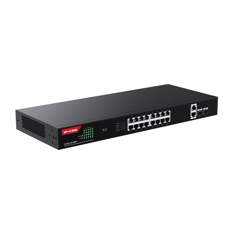 IP-Com G1120P-16-250W Коммутатор 16-портовый неуправляемый PoE
