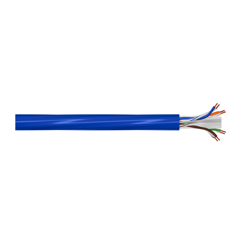 KCEP Кабель U/UTPнг(A) 4x2 AWG 24/1 LSZH Cat.6 (305м)