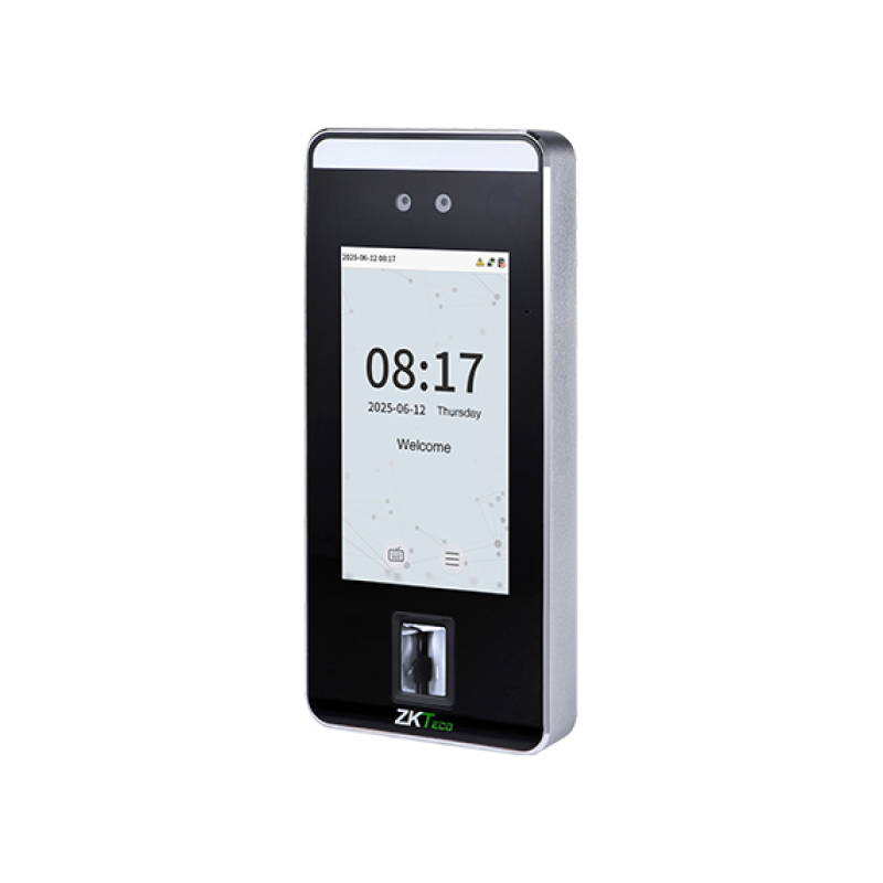 ZKTeco SpeedFace-V5L[MF] Биометрический терминал распознавания лиц и отпечатков пальцев