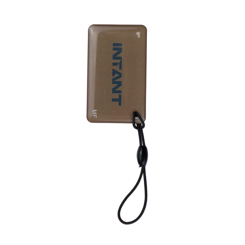 TD-KEYFOB012-MF RFID-брелок из эпоксидной смолы, водонепроницаемый (коричневый) Mifare