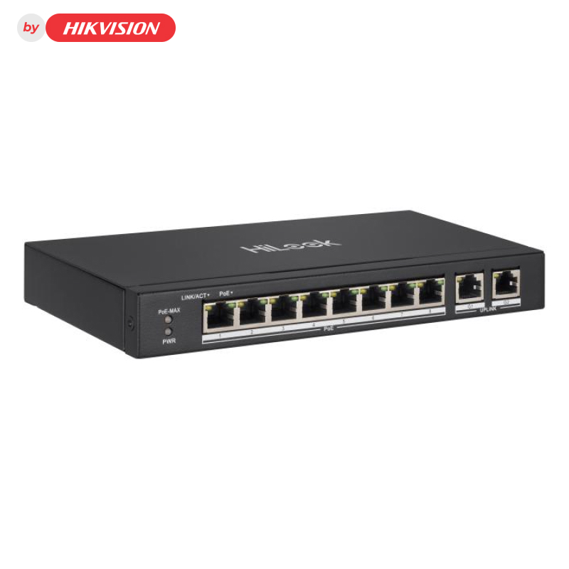 HiLook NS-0310P-60 Коммутатор 8-портовый неуправляемый PoE
