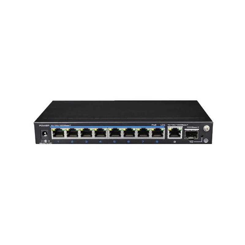 UTEPO UTP3-GSW0802-TSP120 Коммутатор 8-портовый неуправляемый PoE с SFP слотом