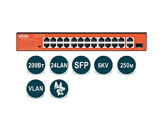 Коммутатор WI-PS526GH