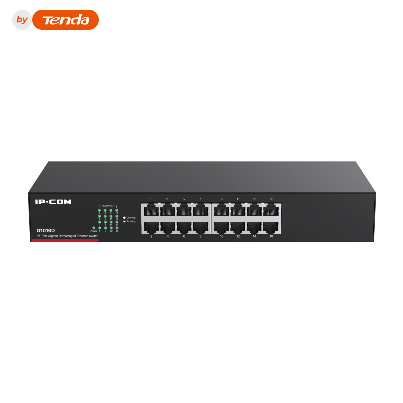 IP-Com G1016D Коммутатор16-портовый гигабитный Ethernet