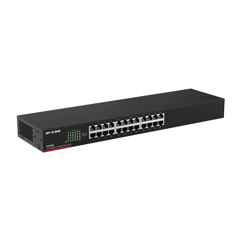 IP-Com G1024G Коммутатор 24-портовый неуправляемый Ethernet (стоечный формат 19`)